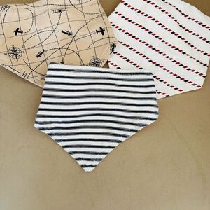 Striped and Patterned Kids Bandana Set